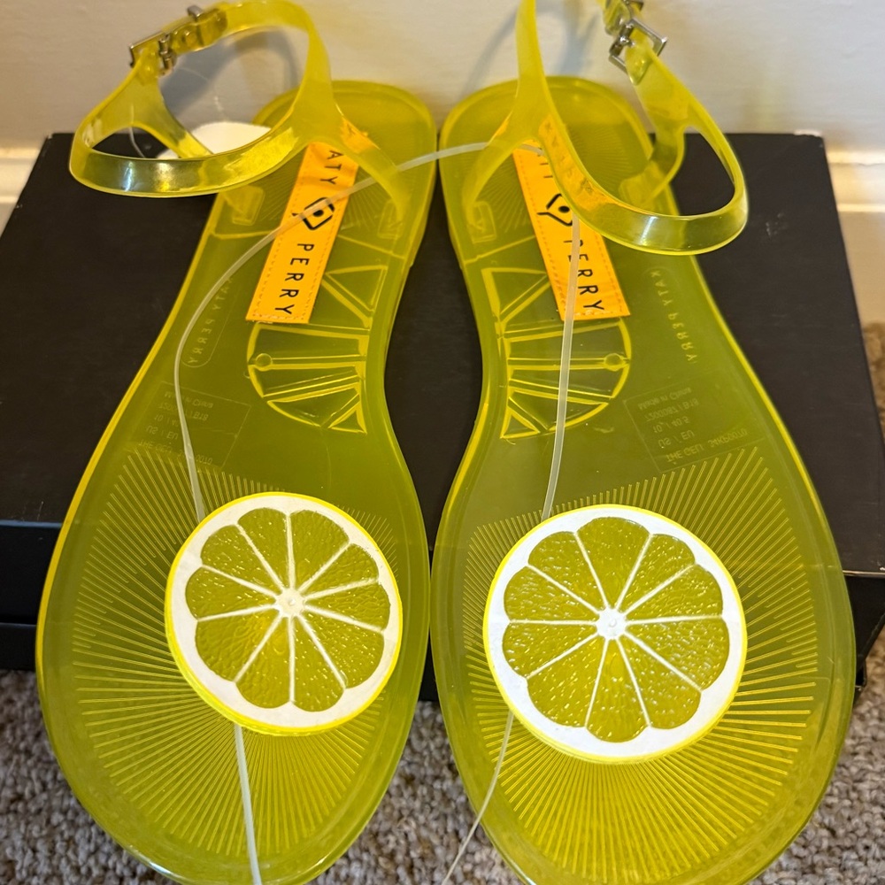 Katy Perry Collections Citrus Yellow Sandals